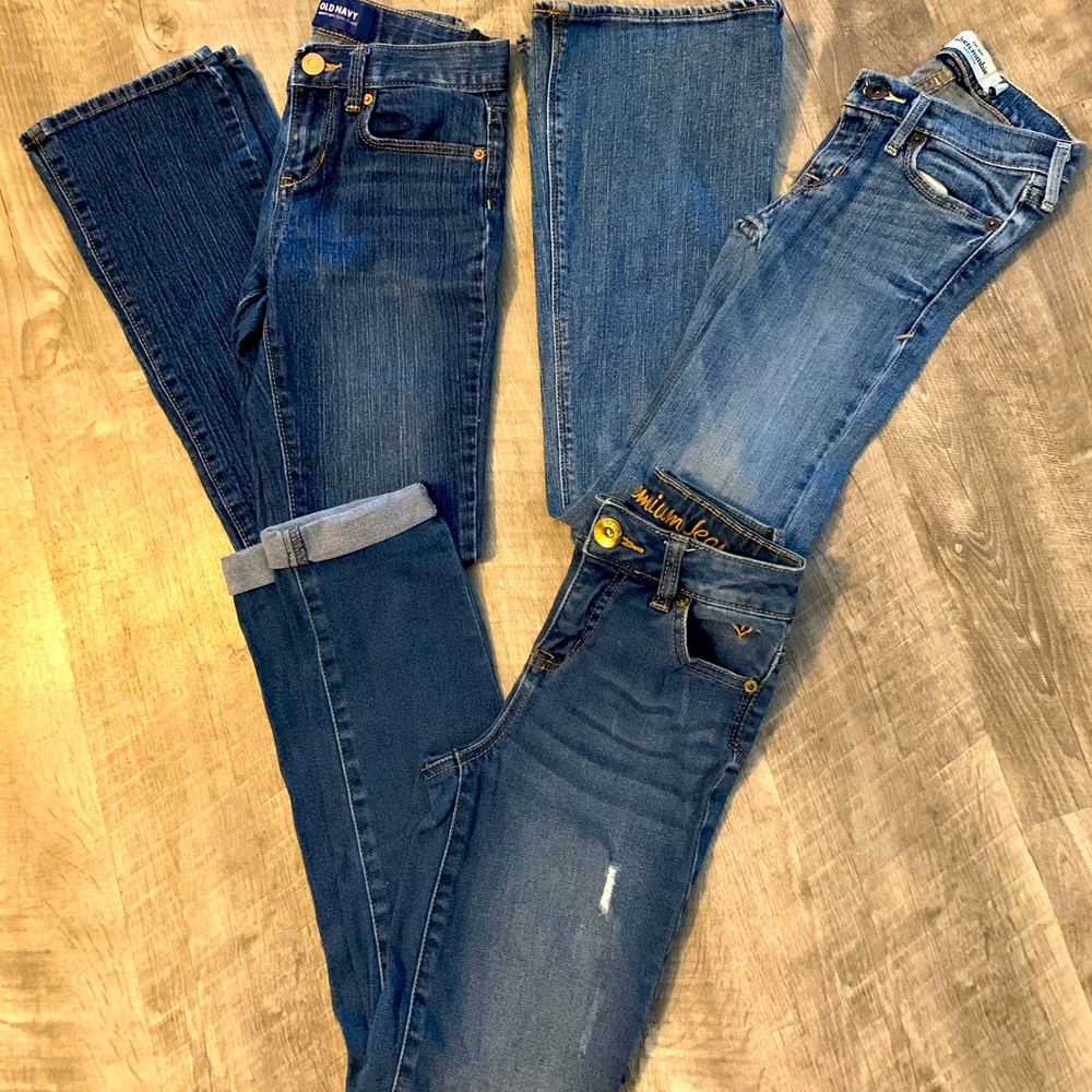 Girls name brand jeans size 10 slim